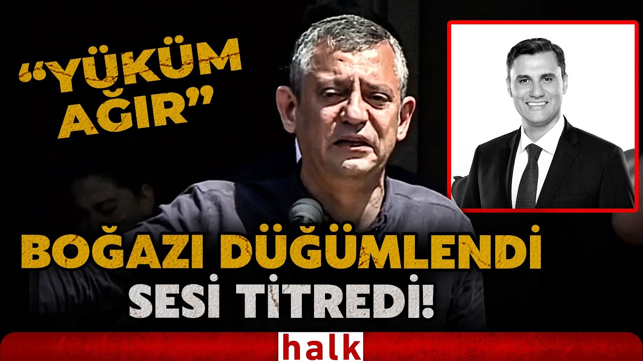 ÖZGÜR ÖZEL'İ DAHA ÖNCE BÖYLE GÖRMEDİNİZ! Ferdi Zeyrek'in cenaze töreninde gözyaşlarına hakim olamadı