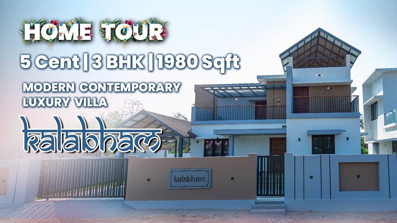 Newly Completed 3 BHK Villa Walk through | Elegant Home Design | Grihaa Builders | Home Tour