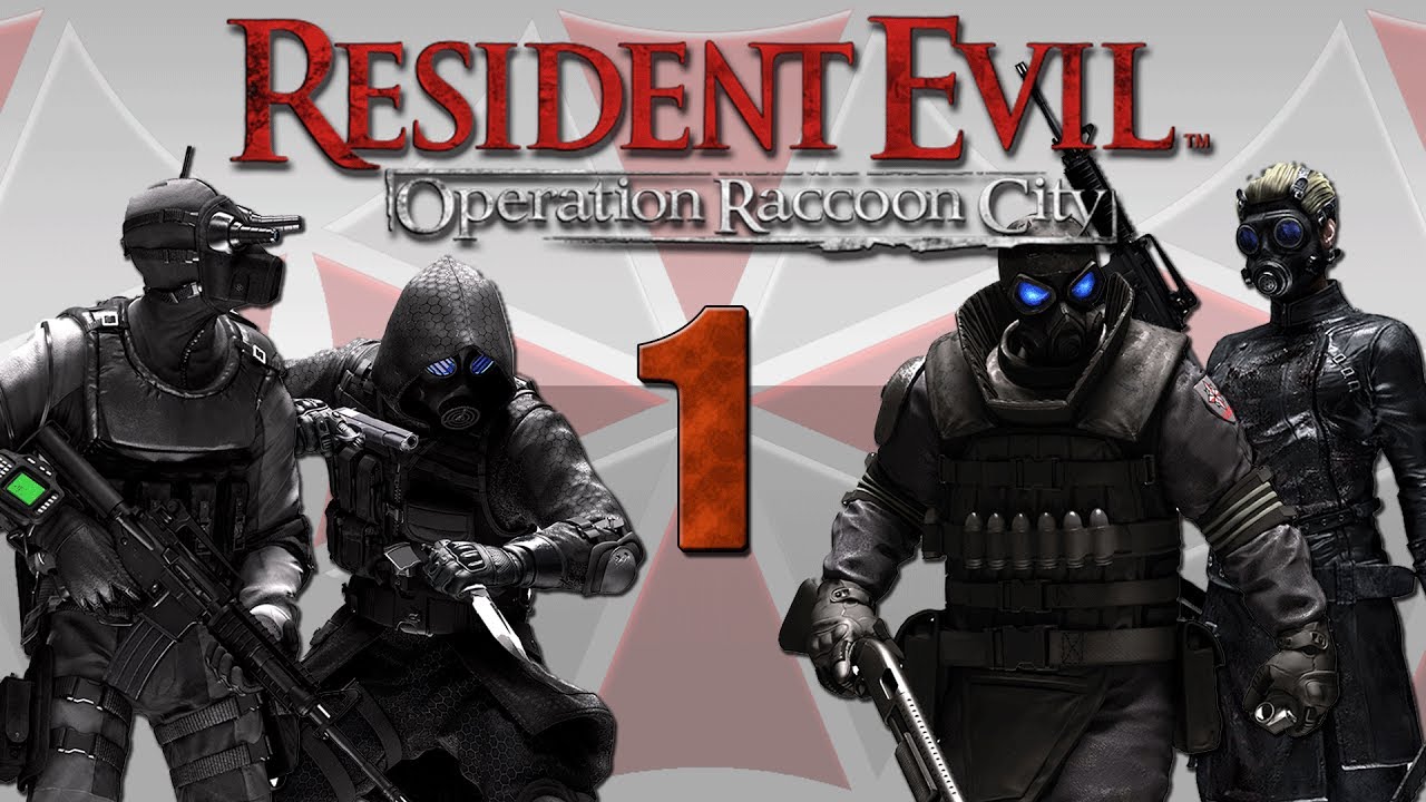 Resident Evil - Operation Raccoon City 4 Player Co-op Mission 1: Containment Ep.1