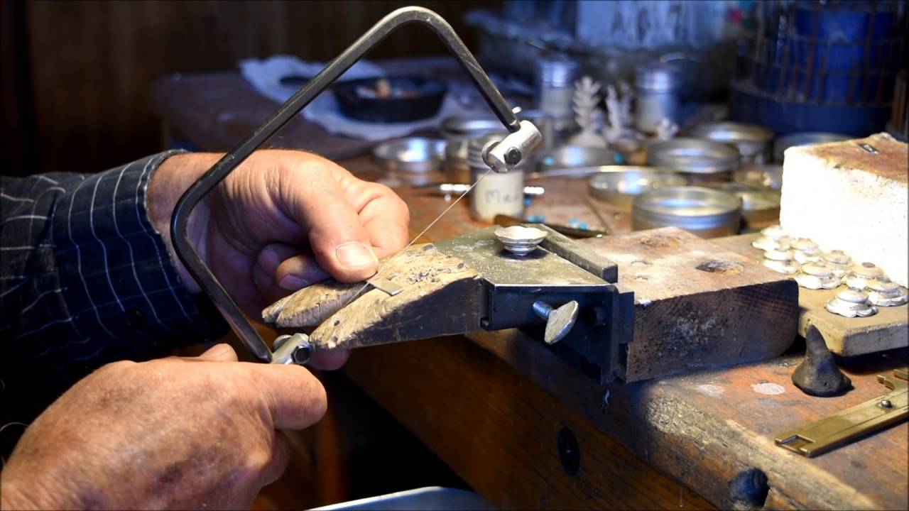 Making Silver Hat Band Conchos Part 2