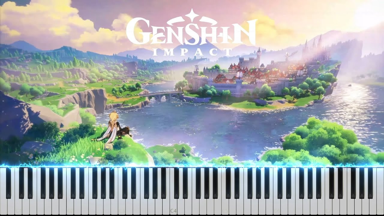 『Luhua Pool』Genshin Impact OST | 原神 OST ピアノ