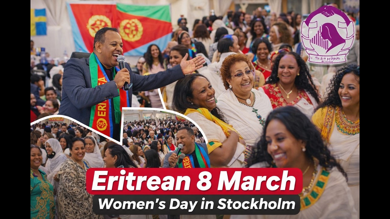Incredible Eritrean Women’s Day Celebration in Stockholm! 🇪🇷