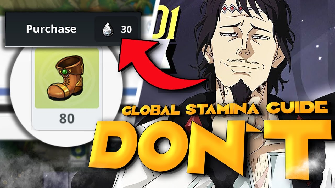 DON`T WASTE YOUR STAMINA!!! HOW TO GET FREE STAMINA EVERY DAY!!! (Black Clover Mobile)