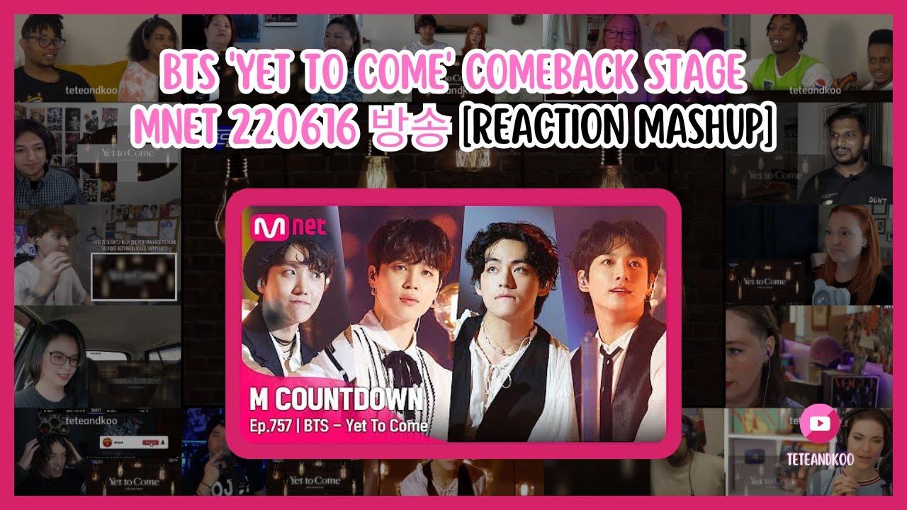[BTS] BTS 'Yet To Come' Comeback Stage | Reaction Mashup