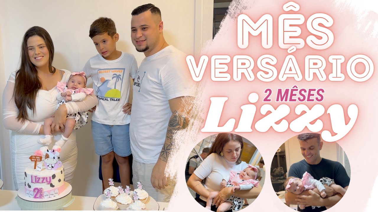 Temos uma notícia triste! Mês versario da Lizzy 2 meses!