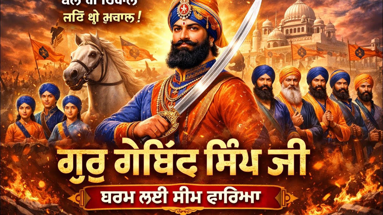 🙏New Guru Gobind Singh Ji Bhajan 2026 | ਧੰਨ ਧੰਨ ਗੁਰੂ ਗੋਬਿੰਦ ਸਿੰਘ ਜੀ | Punjabi Devotional Bhajan