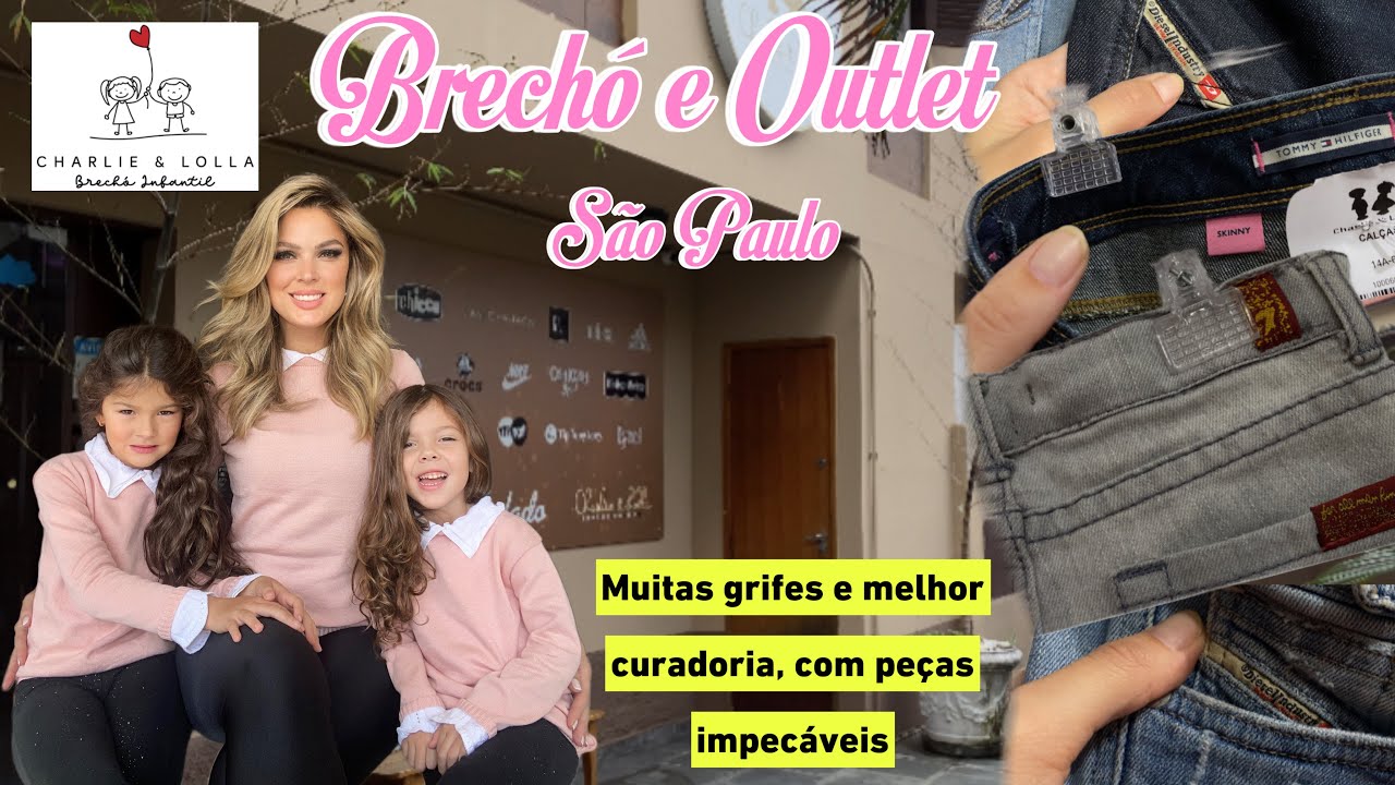 CHARLIE E LOLLA MELHOR BRECHÓ INFANTIL DE SÃO PAULO do 0 ao 16 - brechó e Outlet- Parte 01