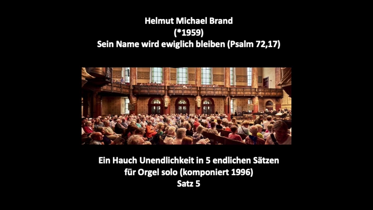 Sein Name wird ewiglich bleiben