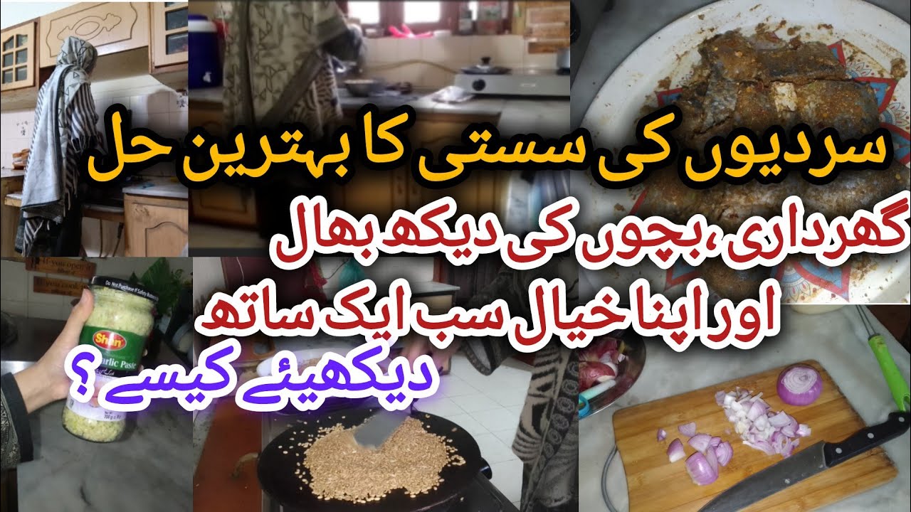 How I Beat Winter Laziness✅ | Smart Kitchen Multitasking Routine | Manage Kids, Kitchen & Health