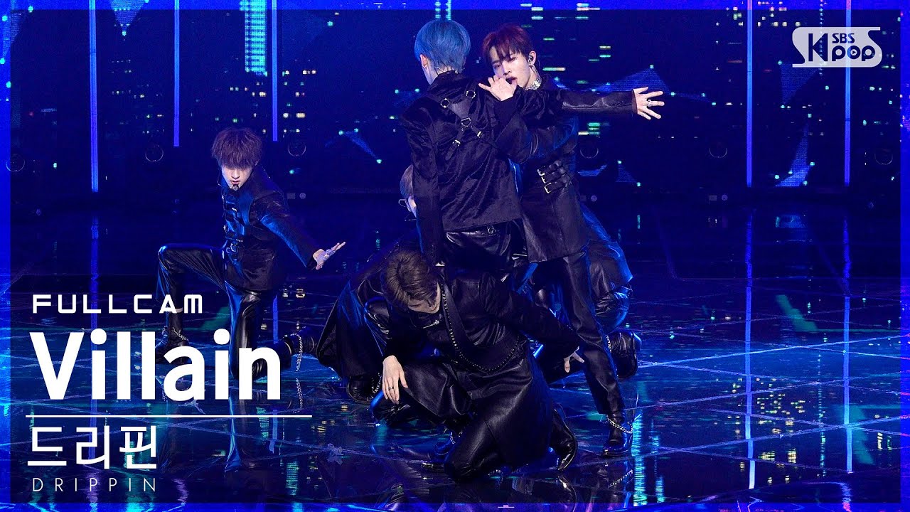 [안방1열 직캠4K] 드리핀 'Villain' 풀캠 (DRIPPIN Full Cam)│@SBS Inkigayo_2022.02.20.