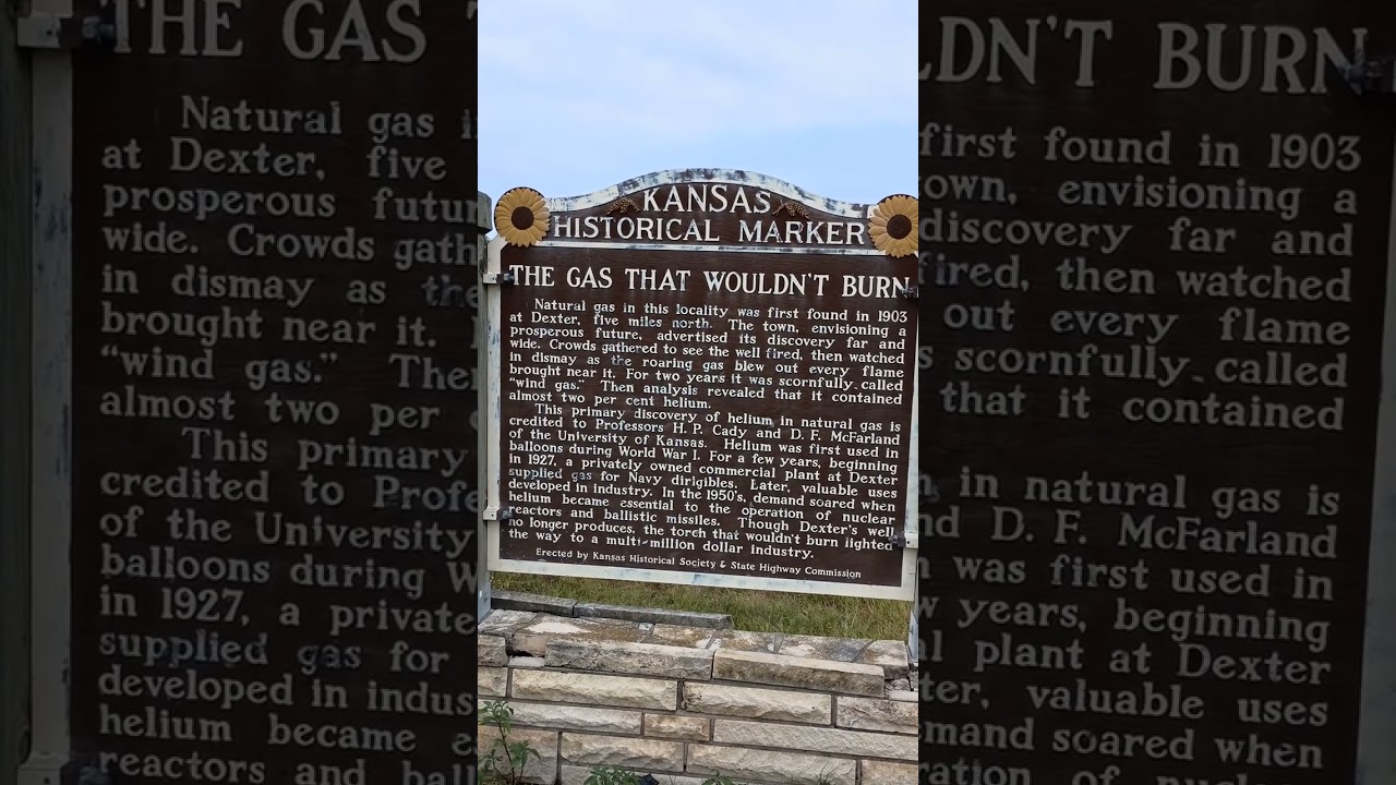 Historical Marker Discovery of Helium