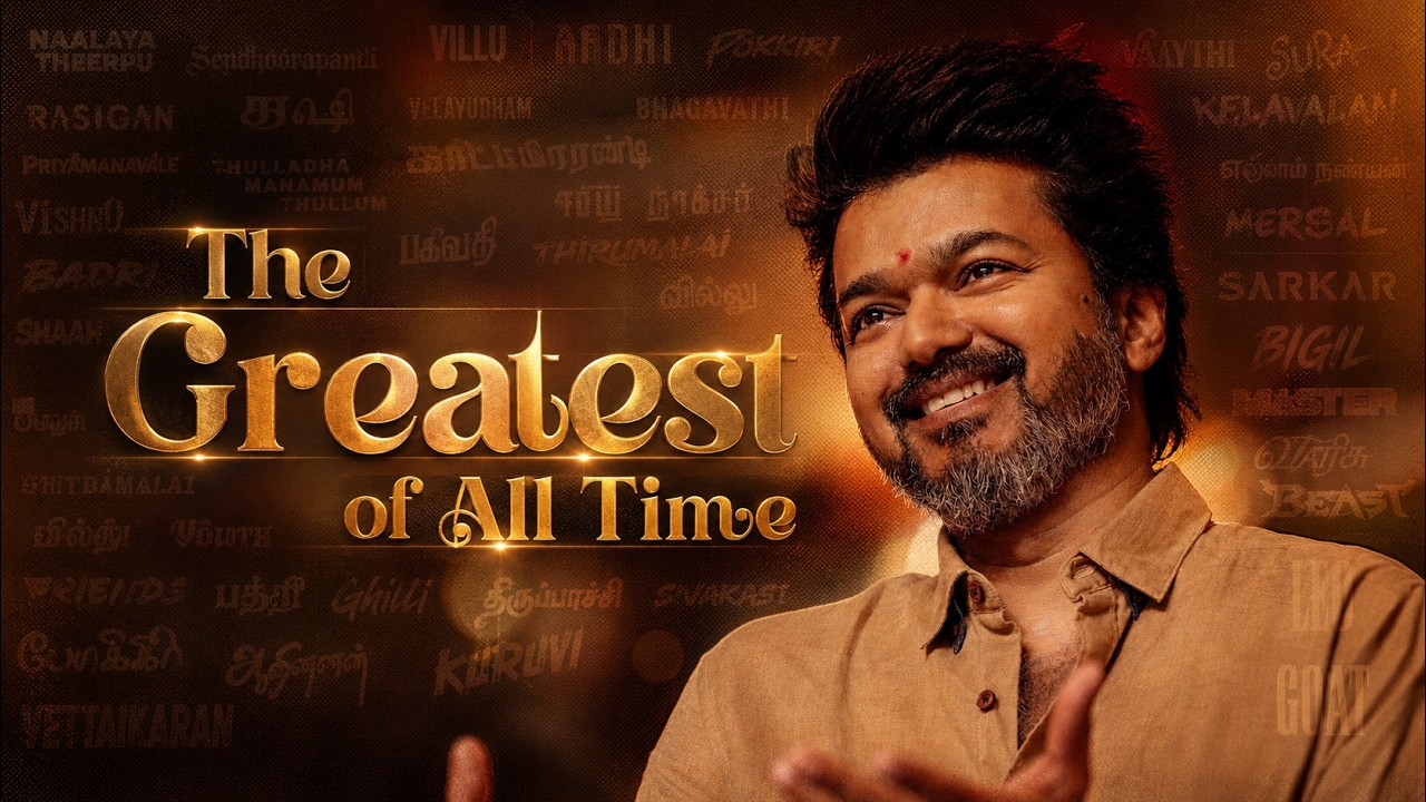 The Greatest of All Time | Birthday Tribute 2024 | Thalapathy Vijay | Vishnu Raj