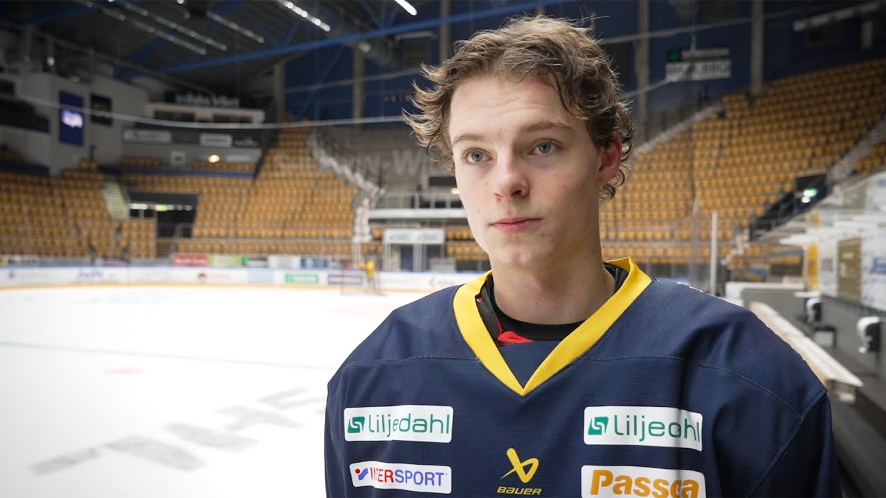 Oscar Fisker-Moelgaar inför kvällens match mot Timrå