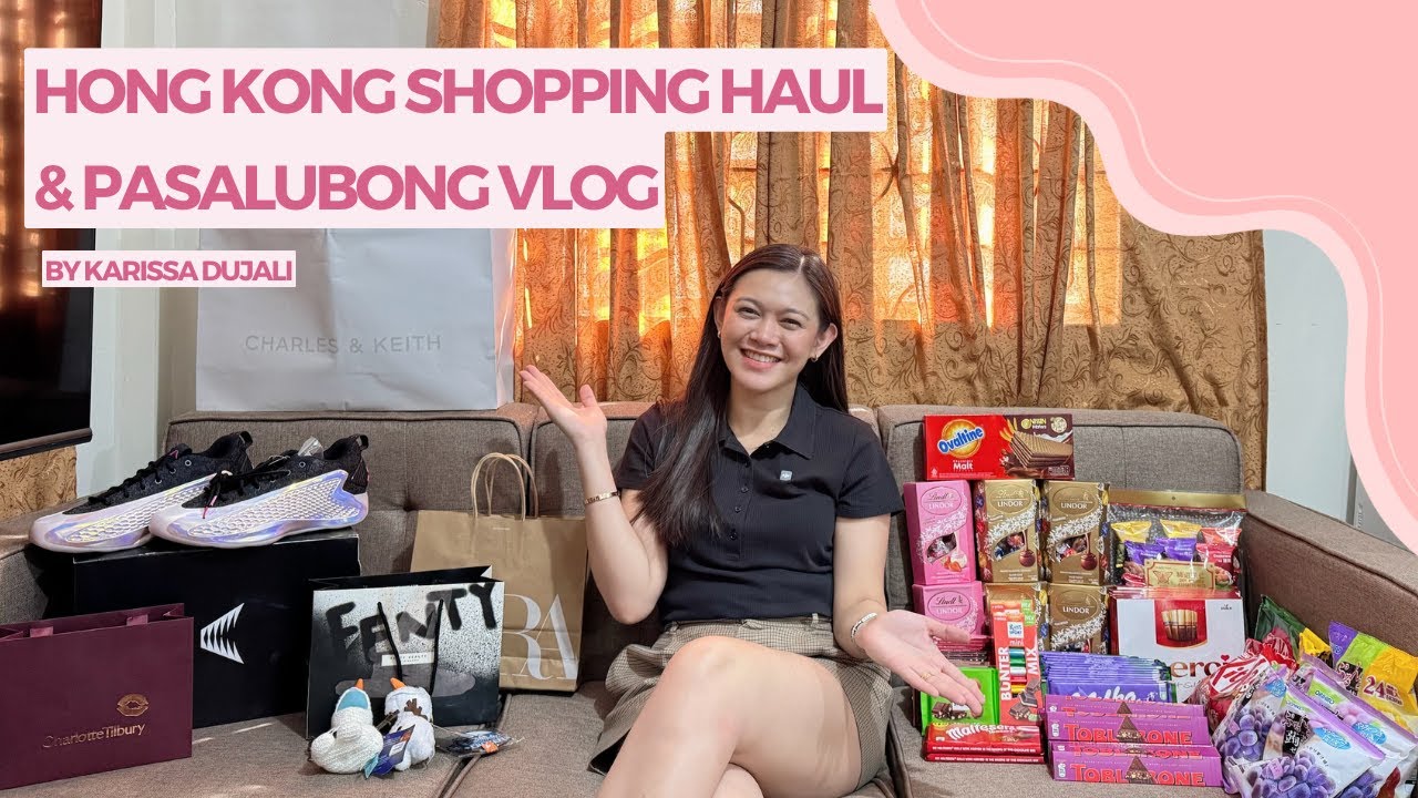 Hong Kong Shopping Haul & Pasalubong Vlog | Bisaya Travel Guide | Karissa Dujali