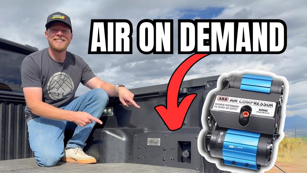 How I Mounted an ARB Air Compressor in My 4th Gen Tacoma Bed!