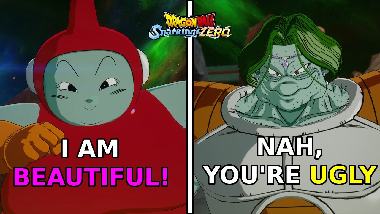 Зарбон иронично обозвал Рибрианну уродиной! 😂 — Уникальные взаимодействия #dragonballsparkingzero