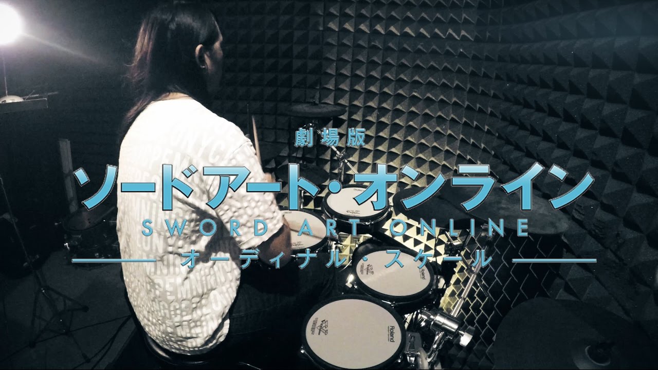 【劇場版 ソードアート・オンライン】LiSA - Catch the Moment を叩いてみた - Sword Art Online the Movie Theme Song Drum Cover