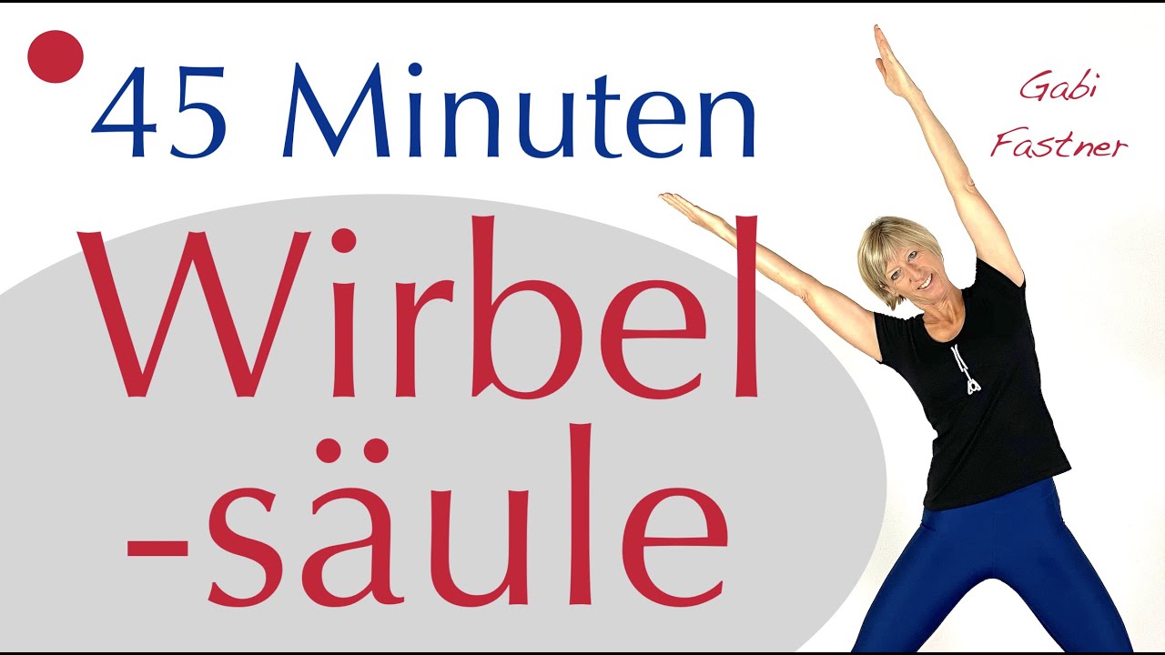 🔗 Wirbelsäule-Gymnastik 45 Minuten | ohne Geräte