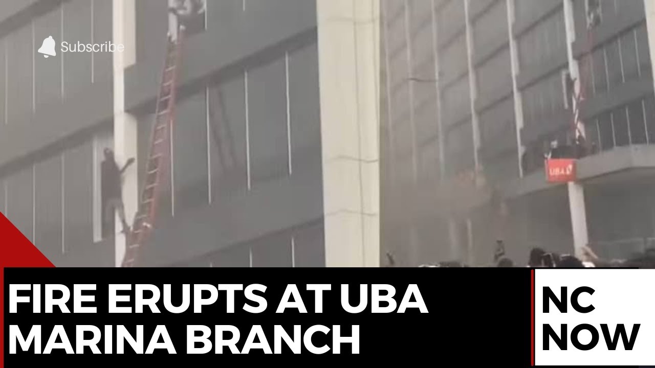 Fire Breaks Out at UBA Branch in Marina, Lagos Island