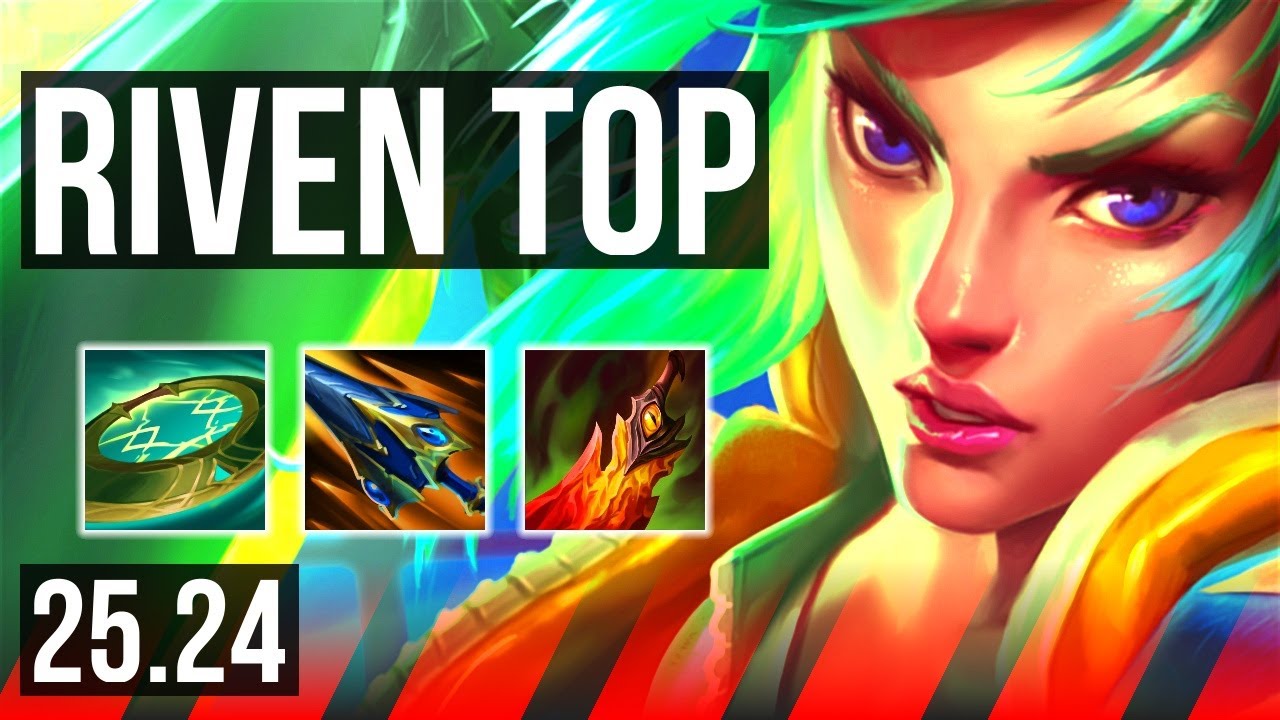 RIVEN vs TRUNDLE (TOP) | Good KDA: 12/1/11 | EUW Diamond | 25.24