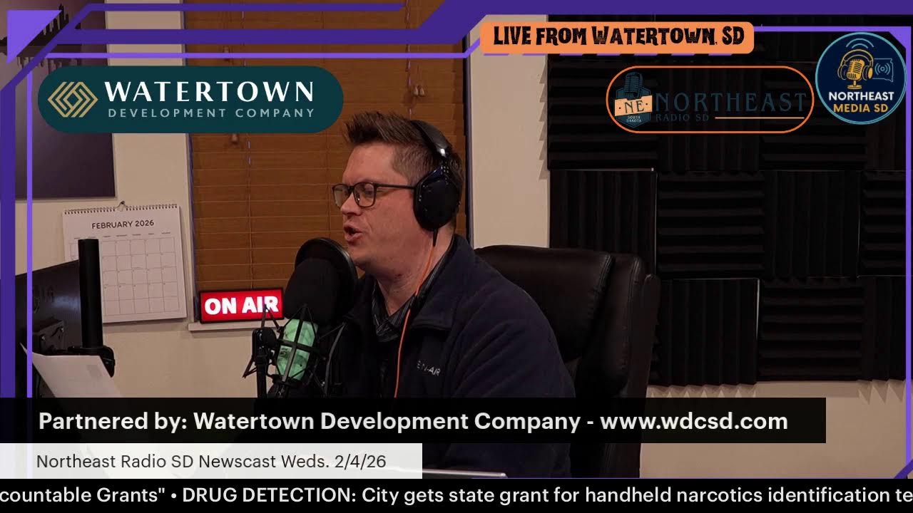 LIVE Northeast Radio SD Newscast Weds - 2/4/26