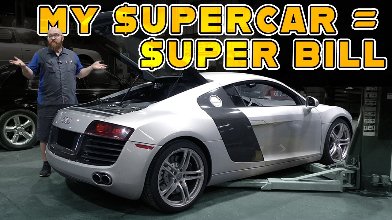 Мой R8 Supercar мечты? Кошмарный счёт за обслуживание