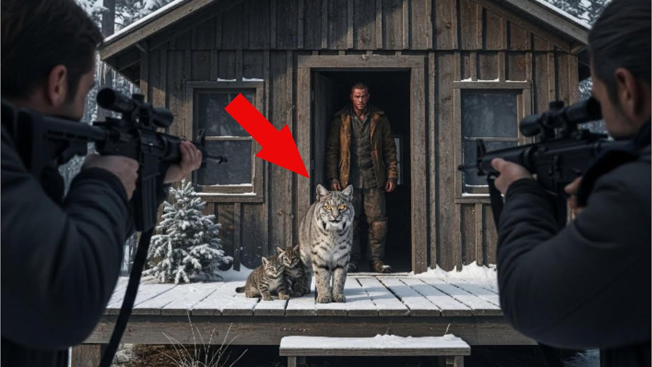 Armed Men Targeted This Rare Bobcat In His Cabin—They Didn't Know He Was A Smokejumper.