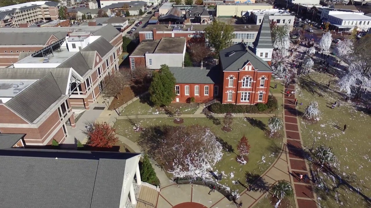 Toomers Corner Post Iron Bowl 2017 Drone Video