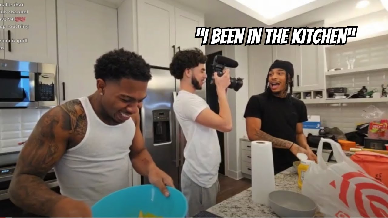 Deshae Frost & Jay Cinco Cook Chicken Wings! *HILARIOUS*