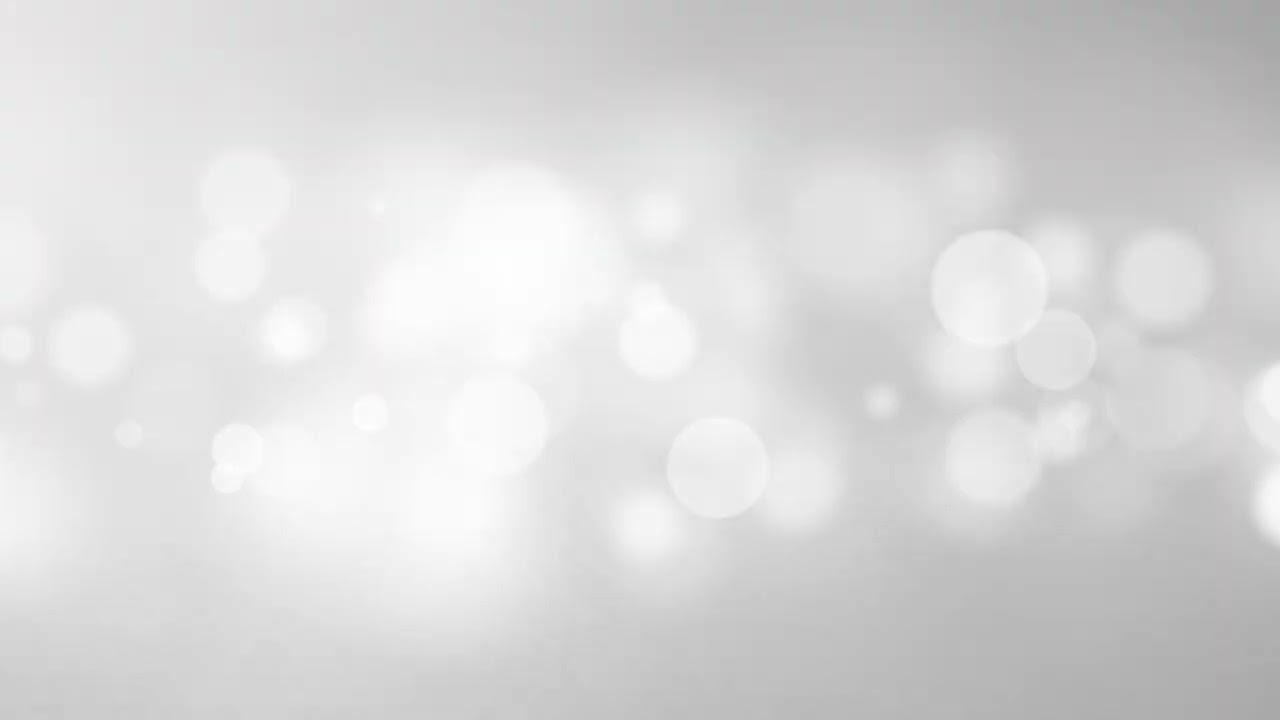 White bokeh lights blur bokeh light effect on a seamless loop