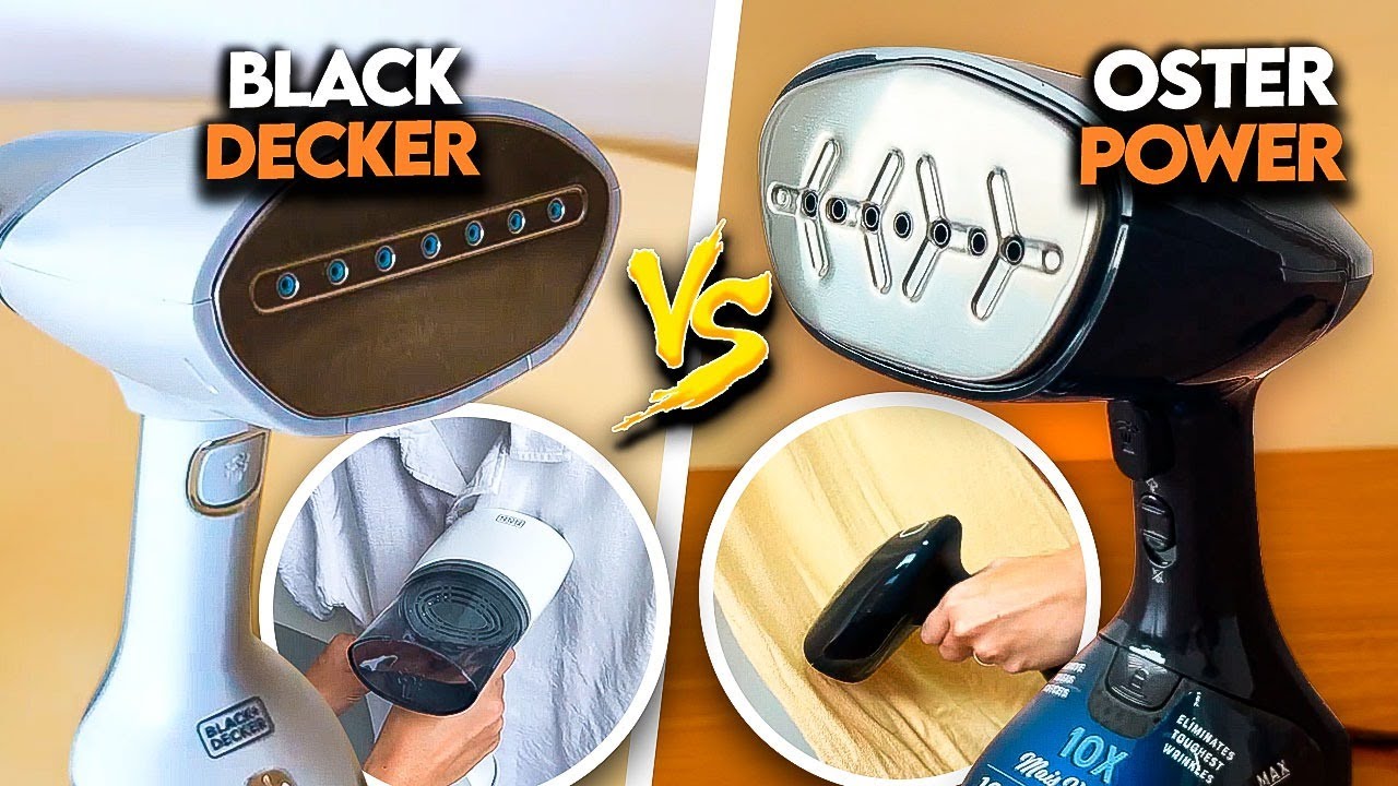 Qual a MELHOR PASSADEIRA A VAPOR? Comparativo Completo ✅ Oster Power vs Black+Decker Steam&Flip