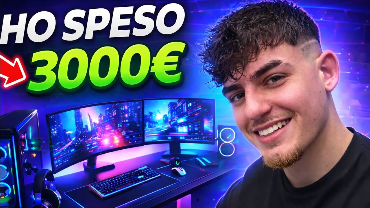 HO SPESO 3.000€ per questa POSTAZIONE DA GAMING