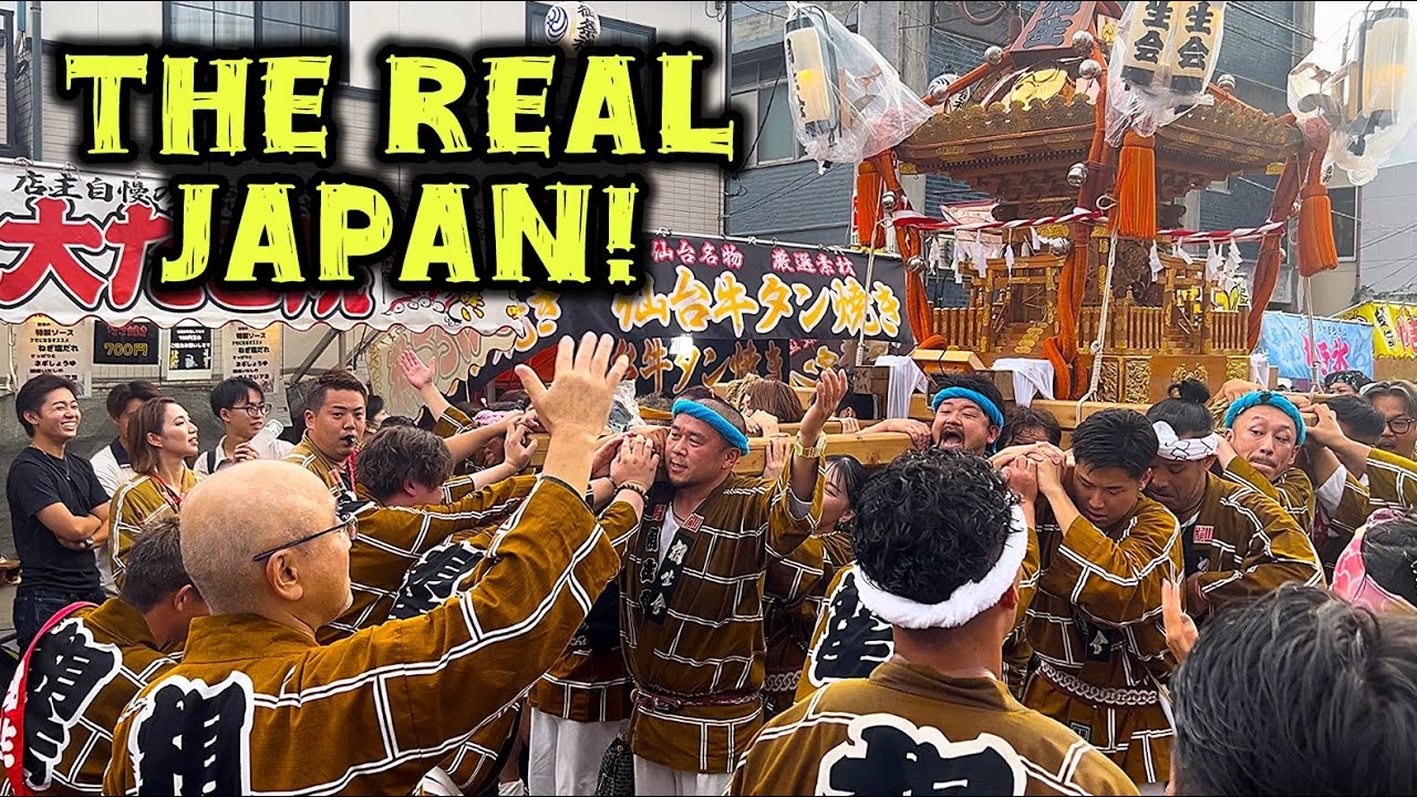 How To Avoid Overtourism In Japan! MIKOSHI FESTIVAL.