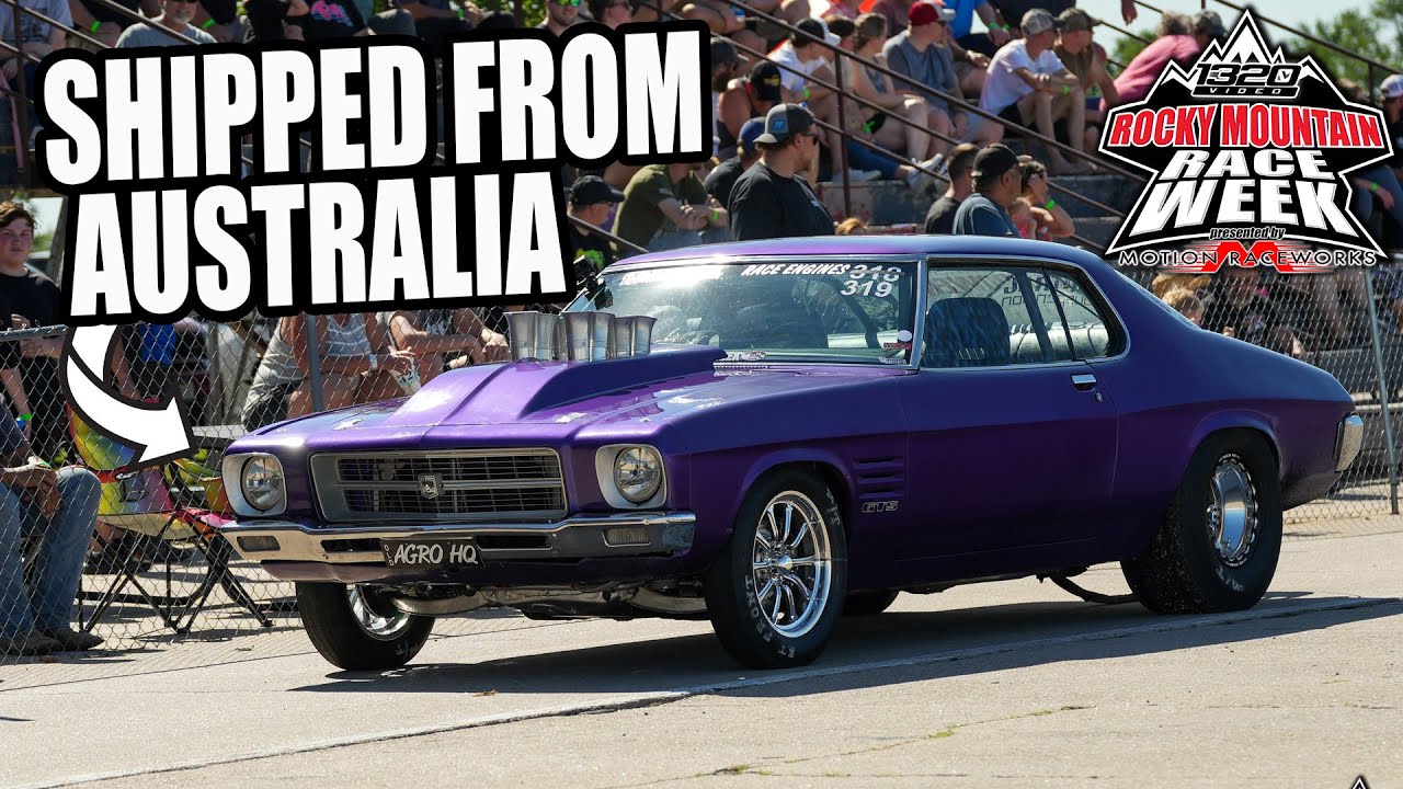 Aussies take on Rocky Mountain Race Week in their 71 Holden HQ Monaro