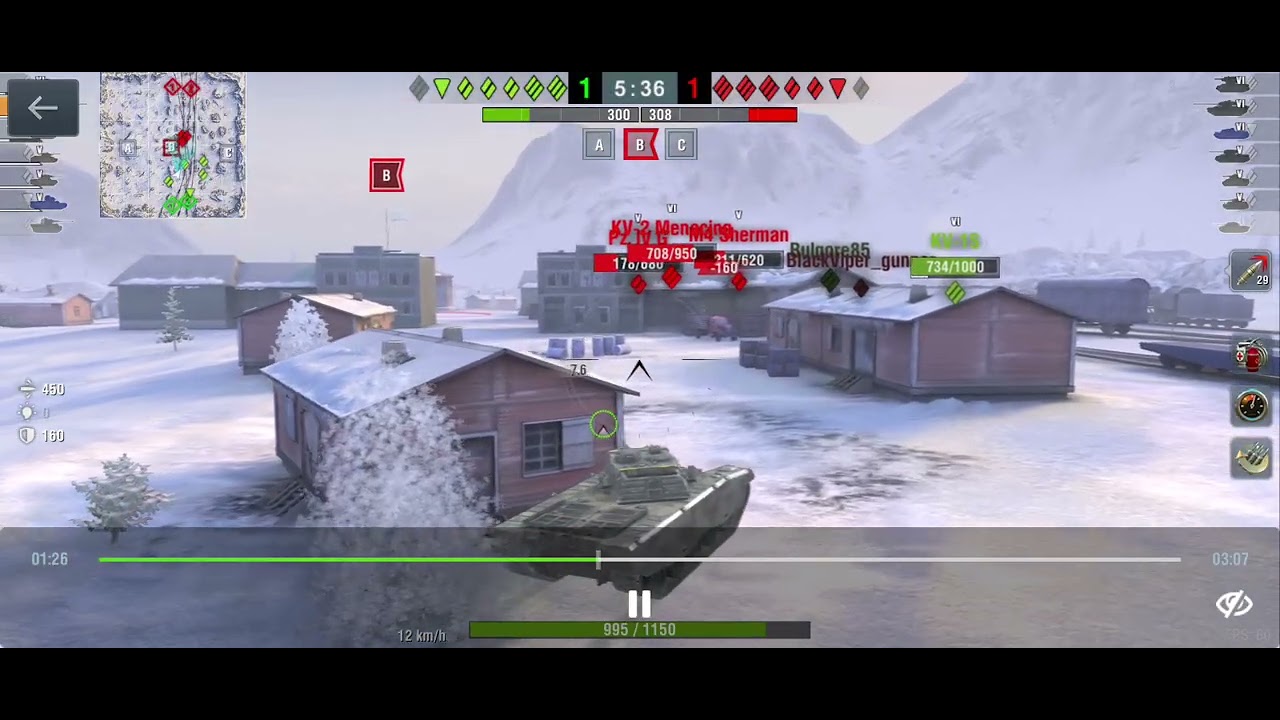 WoT Blitz: AC ocelote gamaplay