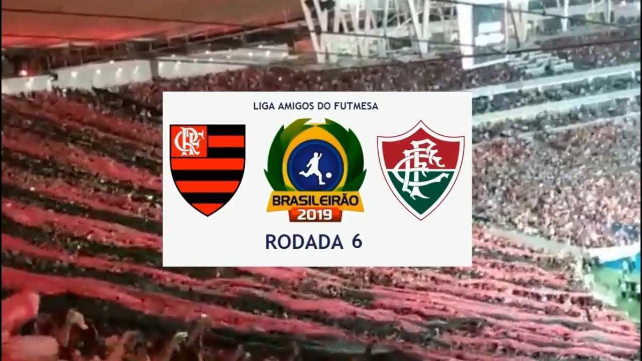 FLAMENGO x FLUMINENSE - BRASILEIRÃO LAF 2019 - RODADA 6