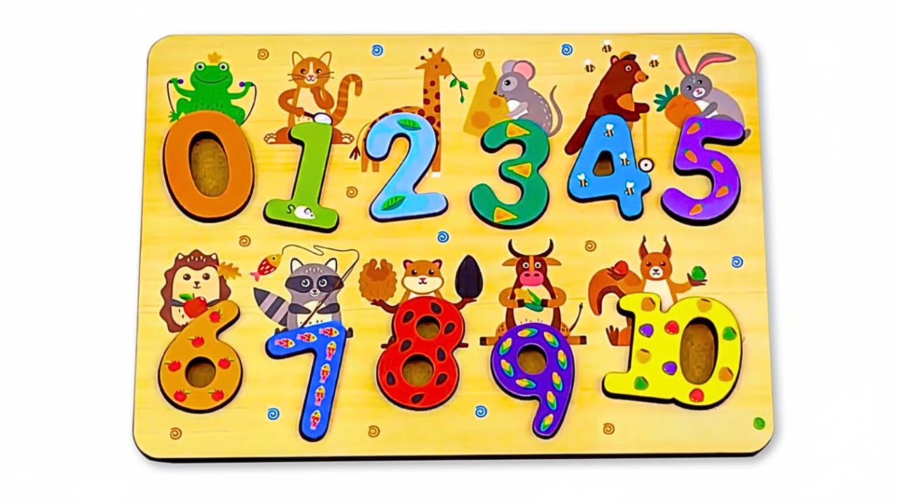 Best Puzzles for Learning Numbers, Animals & ABC | Preschool Learning Video for Kids & Toddlers