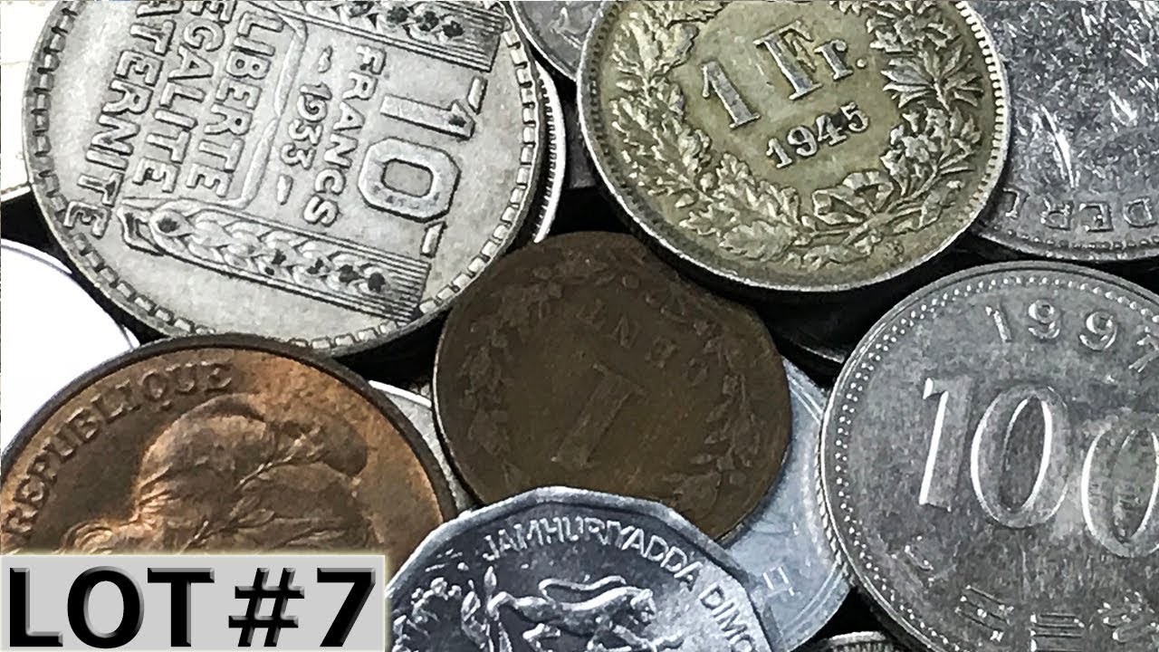 WWII SILVER & STUNNING OLD COINS FOUND World Coin Searching – Lot #7