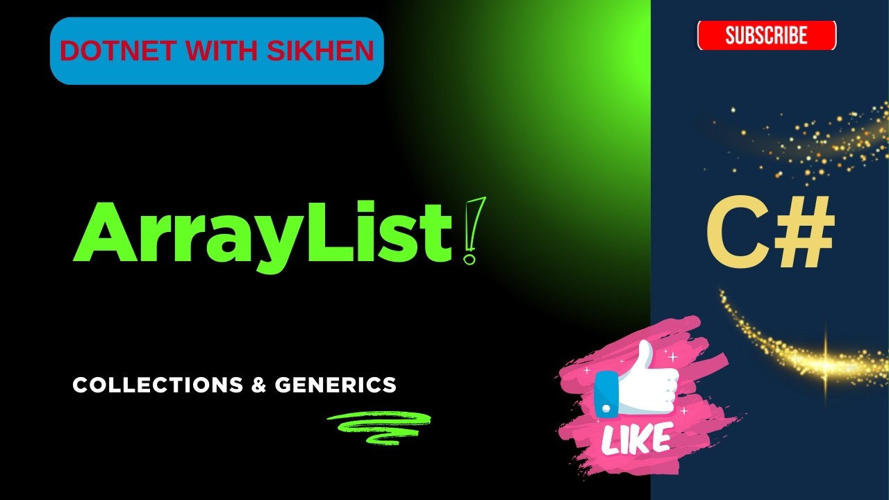 ArrayList | C# Collection and Generics | C# Basic for Beginners | Learn C# Step by Step