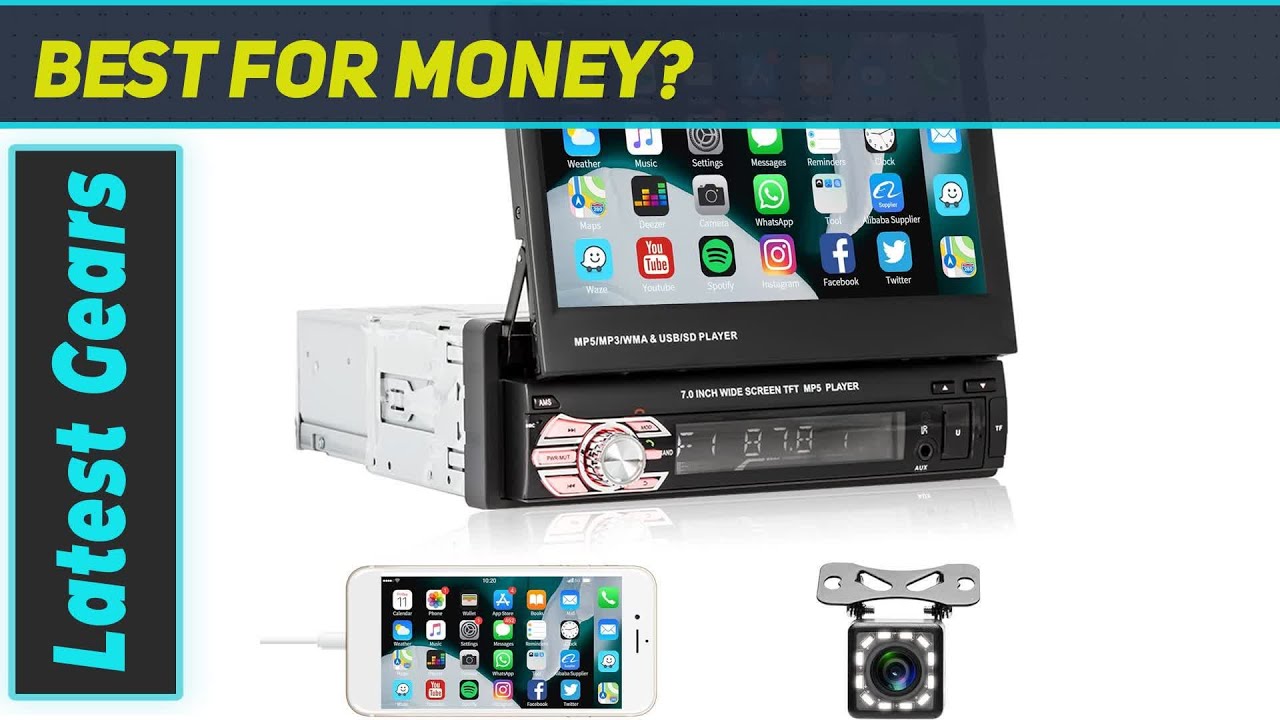 Rimoody 7 Inch Single Din Touch Screen Car Stereo: The Ultimate In-Car Entertainment Upgrade!