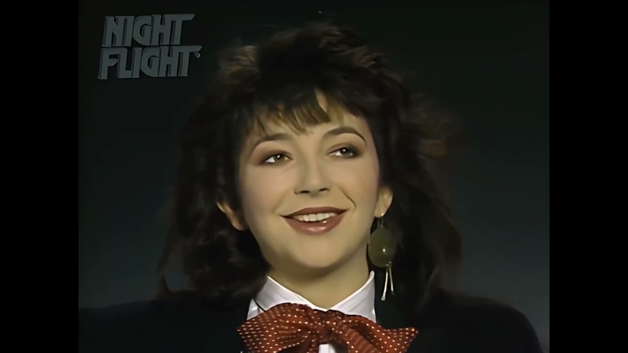Kate Bush - Night Flight (Interview America 1985) (Broadcast Version)