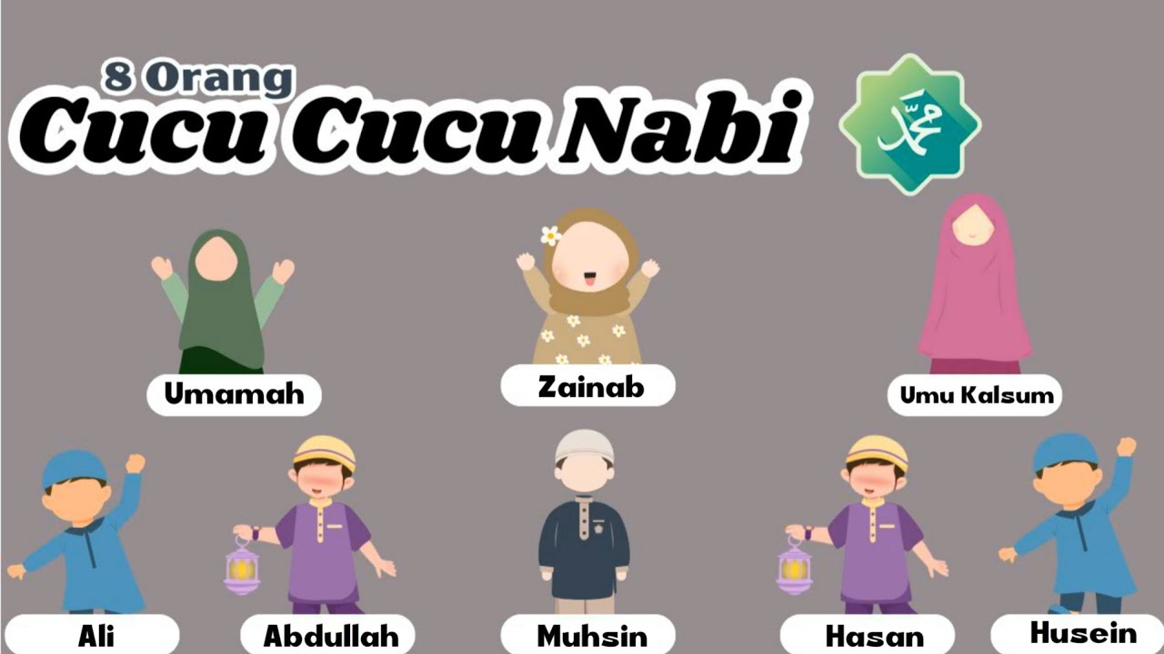 Lagu Anak Islami - Cucu cucu Nabi cover by Assyifa | Keluarga Nabi Muhammad SAW | cucu cucu Nabi