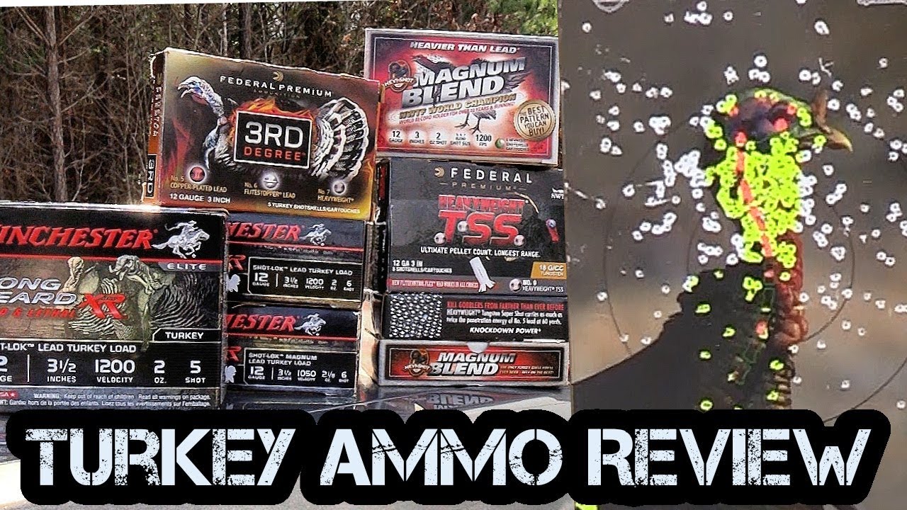 Ultimate Turkey Ammo Review.  Lead, Heavy Shot, and TSS.