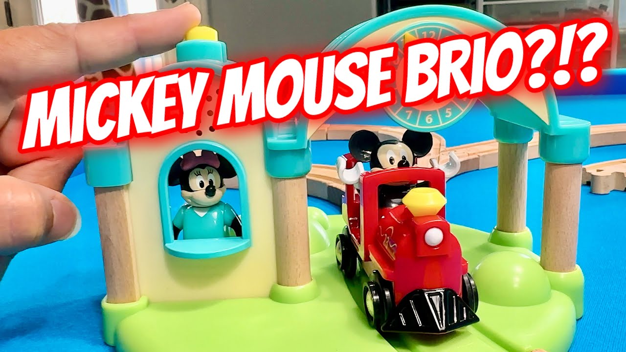 BRIO MADE A MICKEY MOUSE DESTINATION?!?!