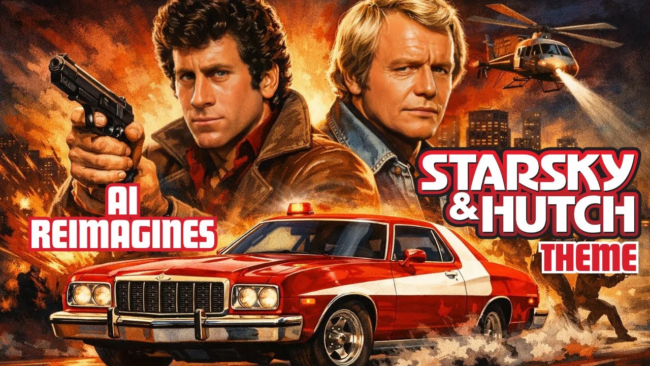 Starsky & Hutch — 70s Cop Funk Reimagined by AI