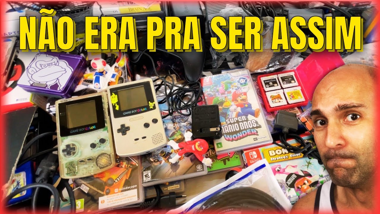 Caçada Gamer: Cheguei atrasado à feira do rolo