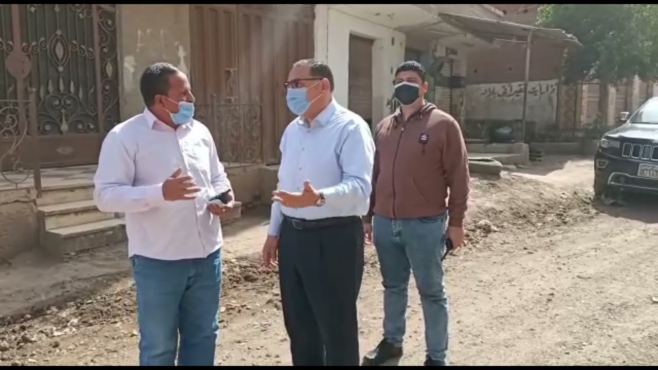 محافظ الشرقية يتفقد أعمال رصف ورفع كفاءة طريق 39 كفر إبراش مشتول السوق / منيا القمح