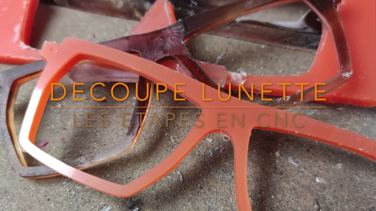 Les étapes de fabrication d'une lunette en acetate de cellulose