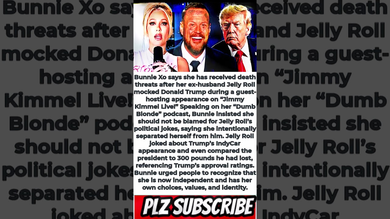 Bunnie Xo Reveals SHOCKING Death Threats After Jelly Roll&rsquo;s Trump Jabs!