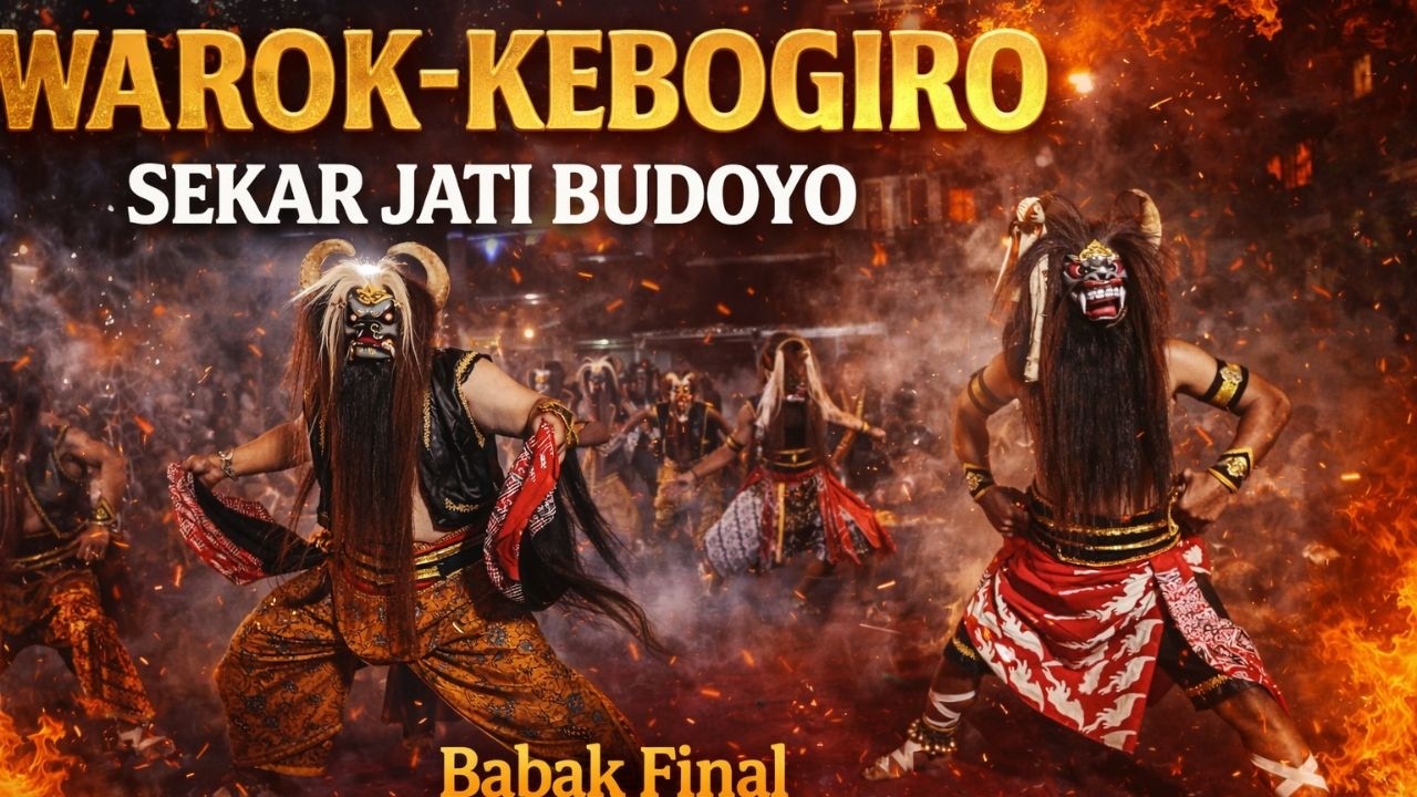 ENDINGNYA MENCEKAM !! BABAK FINAL WAROK KEBO GIRO SEKAR JATI BUDOYO
